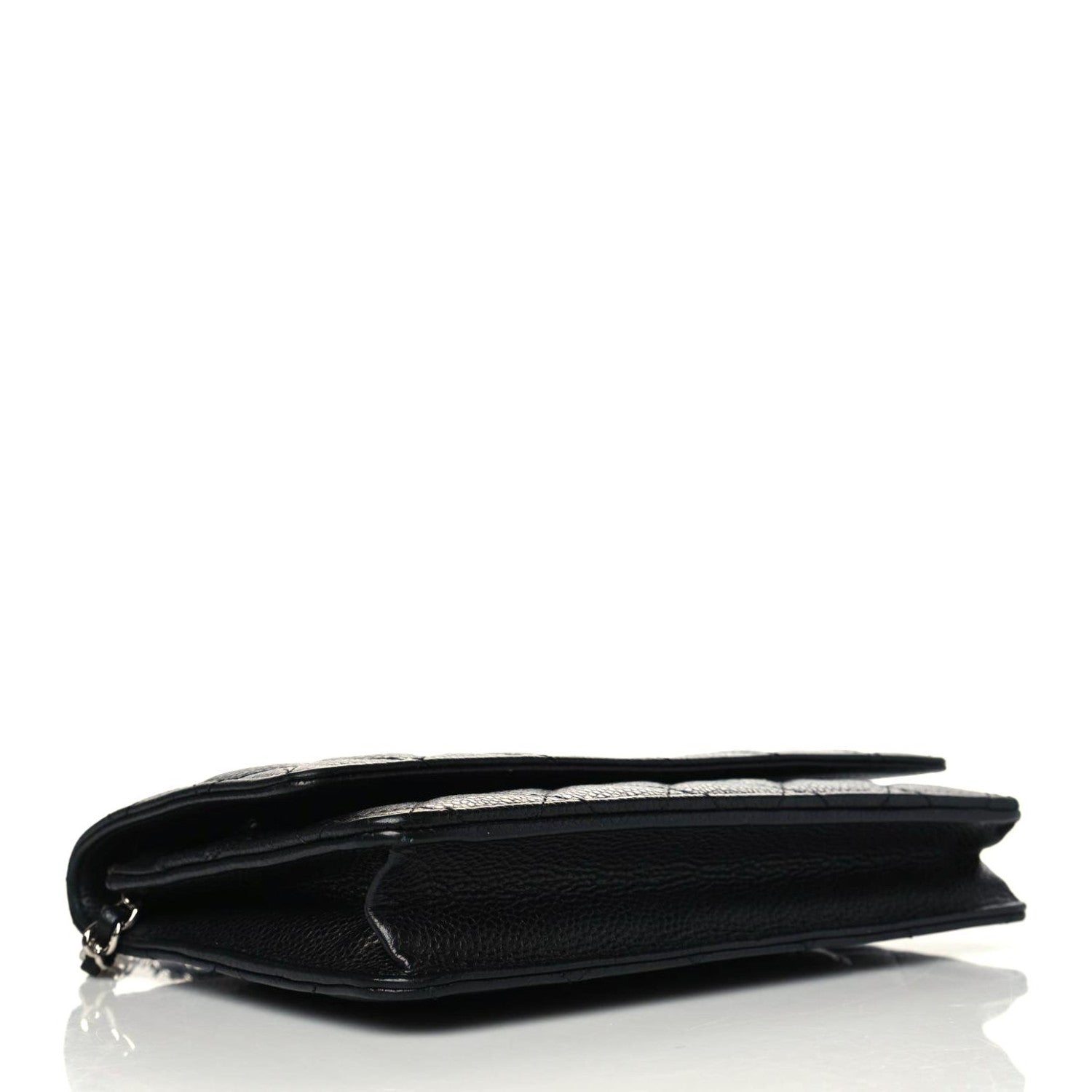 Chanel Caviar Quilted Wallet On Chain WOC Black 4 of 12