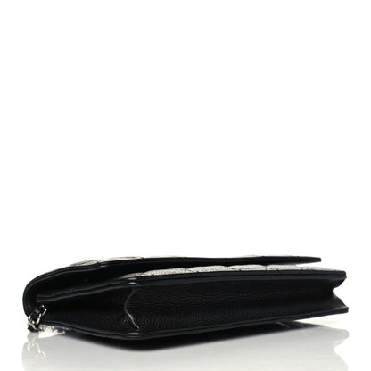 Chanel Caviar Quilted Wallet On Chain WOC Black 4 of 12