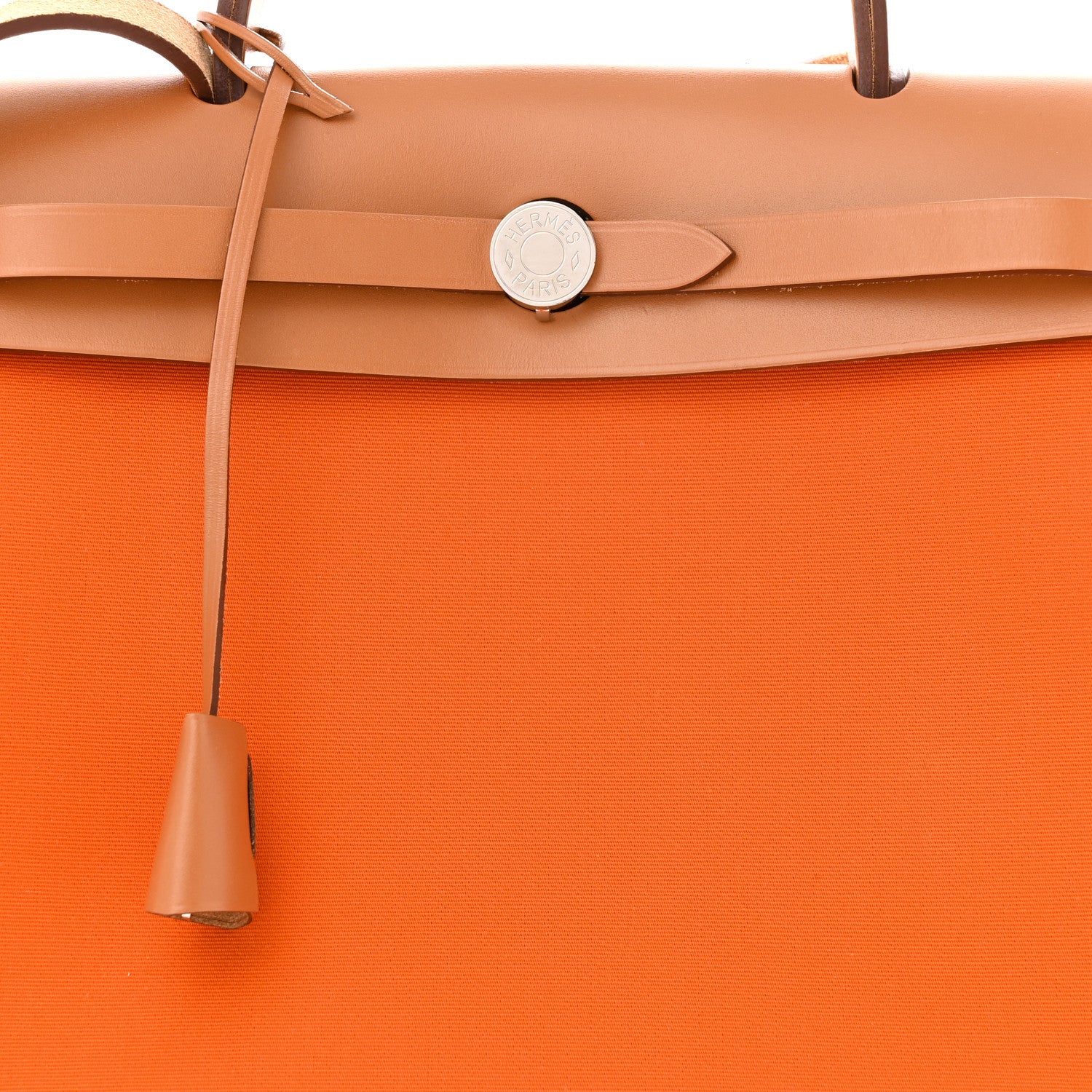 Hermes Toile Vache Hunter Herbag Zip 31 PM Orange 9 of 15