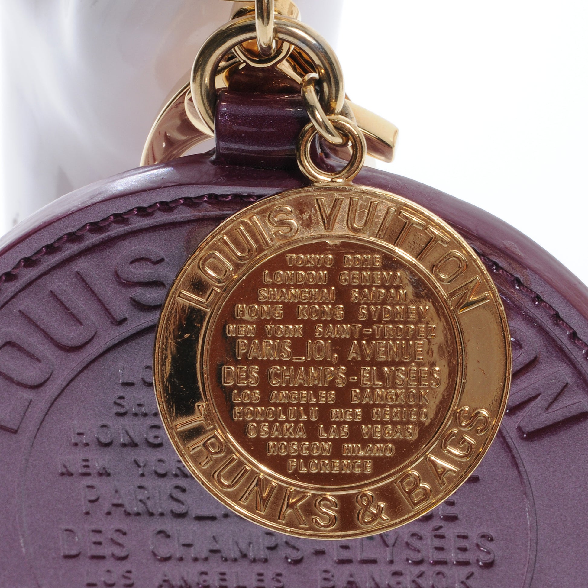 Louis Vuitton Vernis Trunks and Bags Bag Charm Violet 4 of 4