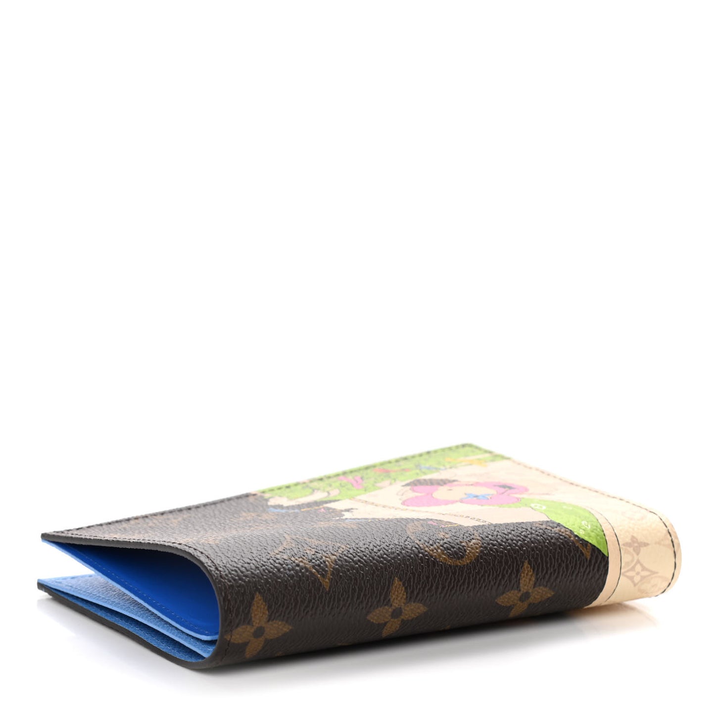 Monogram 2021 Christmas Animation China Passport Cover Myosotis Blue