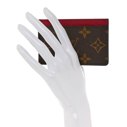 Louis Vuitton Monogram Card Holder Fuchsia 2 of 7