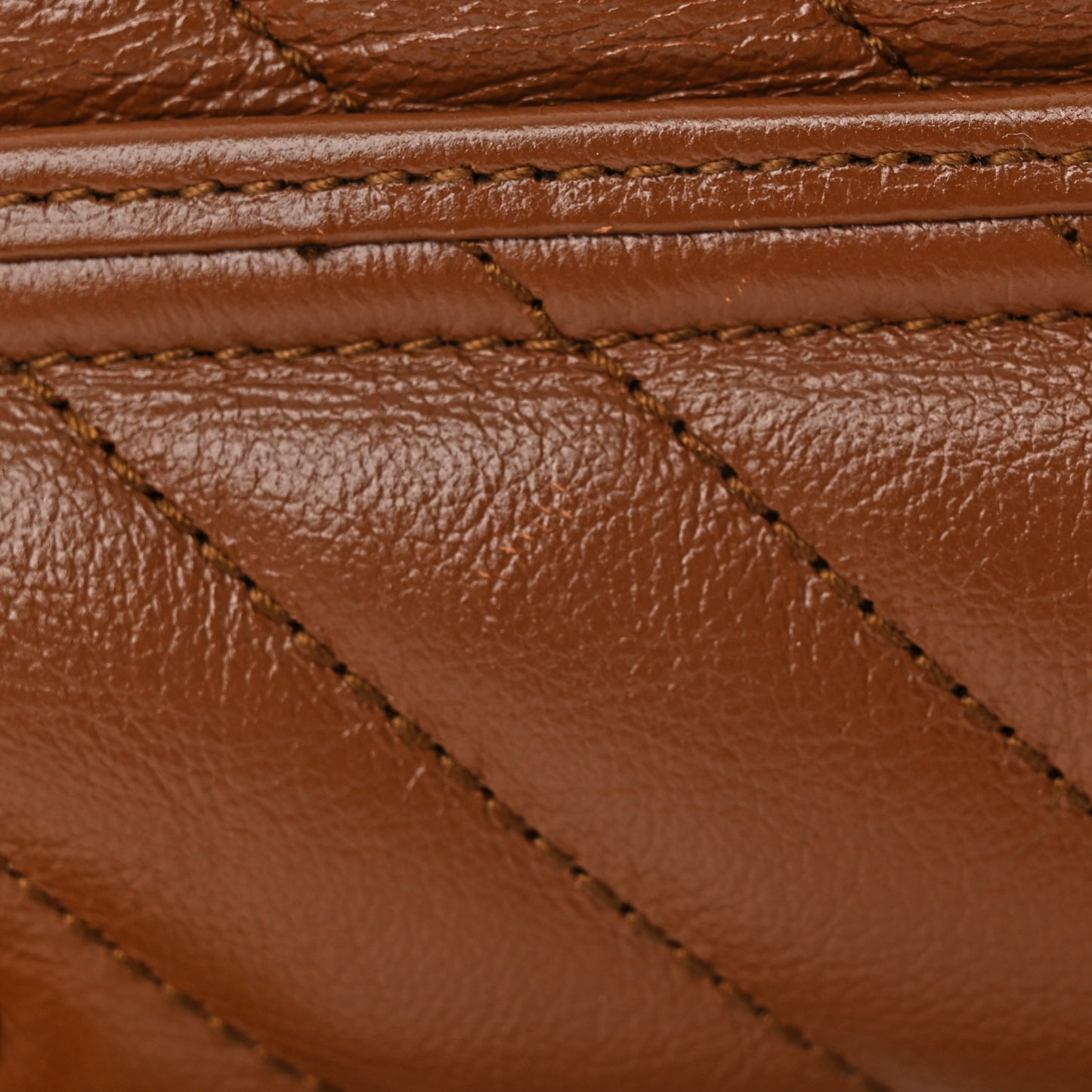 Azalea Calfskin Matelasse Diagonal Mini GG Marmont Shoulder Bag Cuir