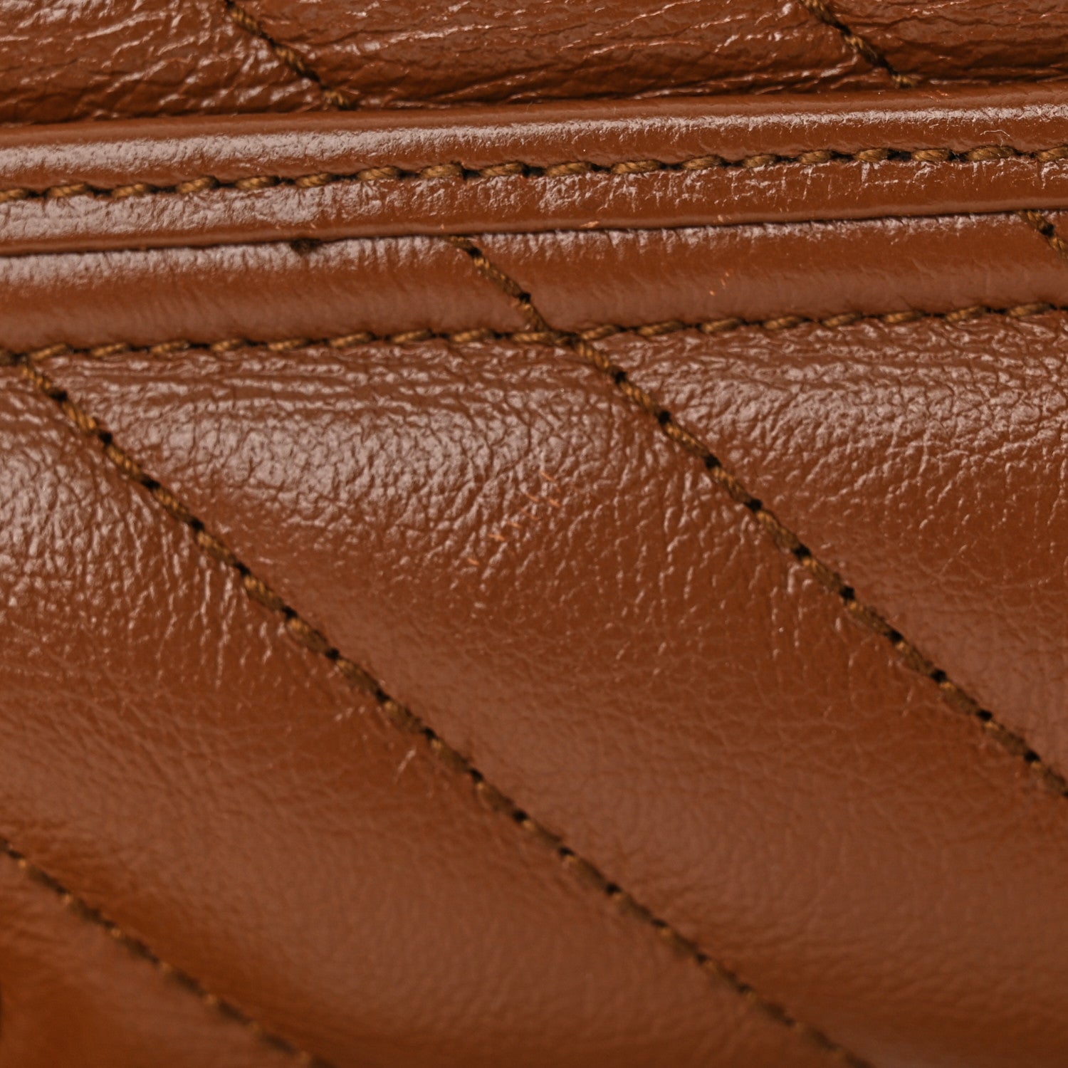 Gucci Azalea Calfskin Matelasse Diagonal Mini GG Marmont Shoulder Bag Cuir 17 of 18