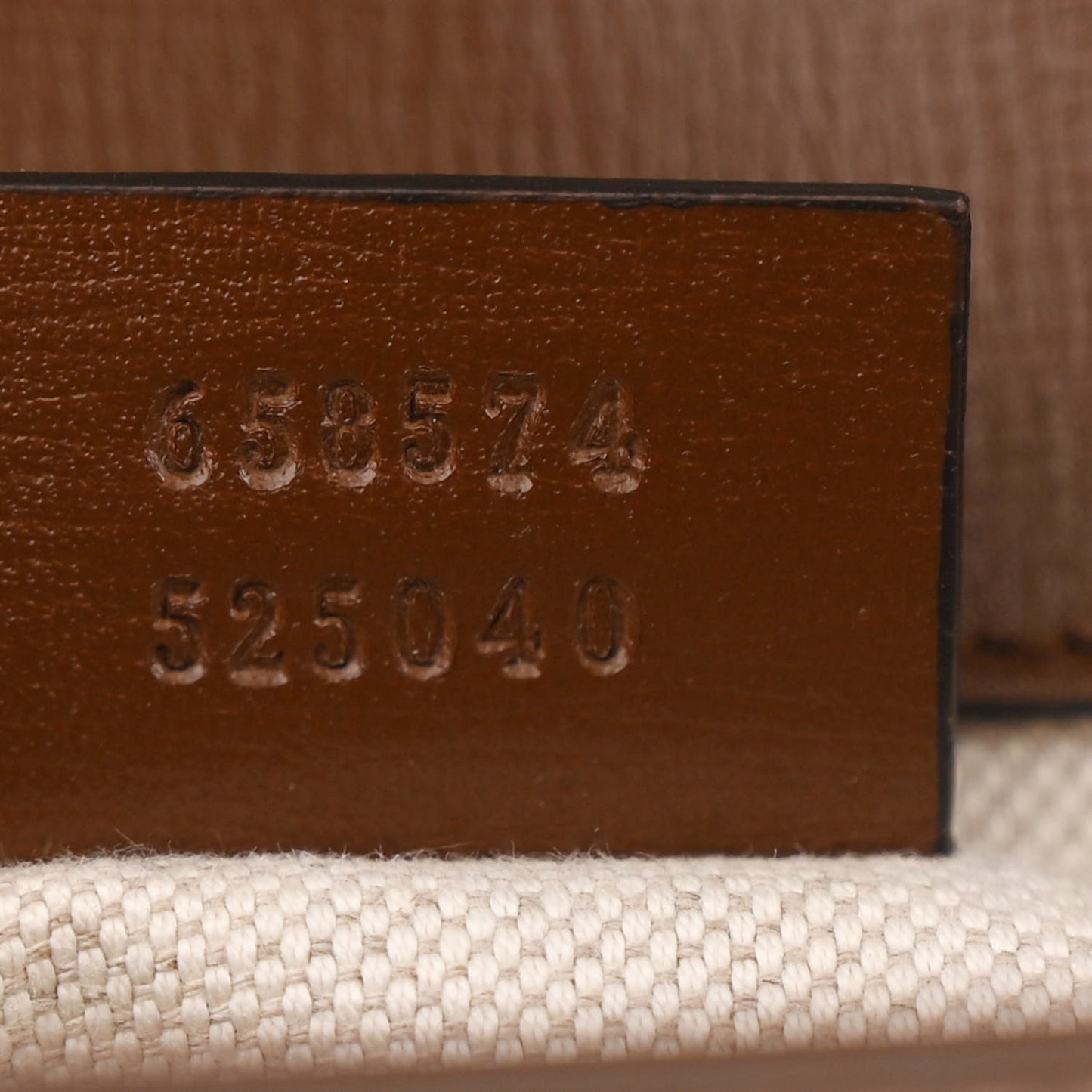 GG Supreme Monogram Azalea Calfskin Web Mini Horsebit 1955 Shoulder Bag Beige Ebony Brown Sugar