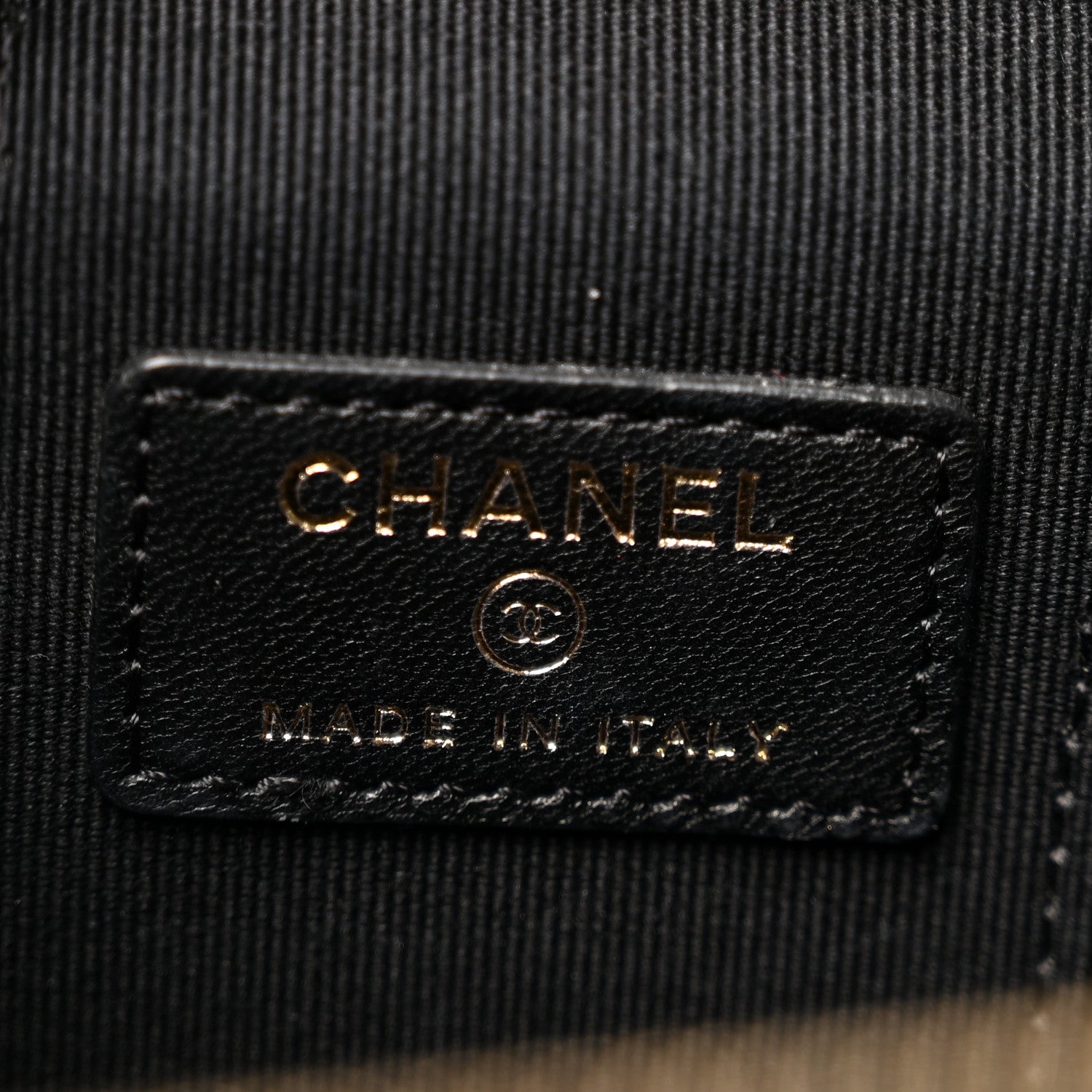 Chanel Lambskin Quilted Top Handle Mini Vanity Case With Chain Black 5 of 11