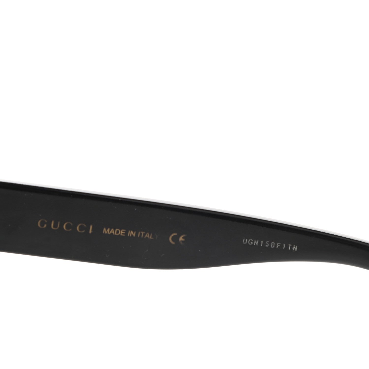 Gucci Acetate Glitter Sunglasses GG0327S Black 6 of 8