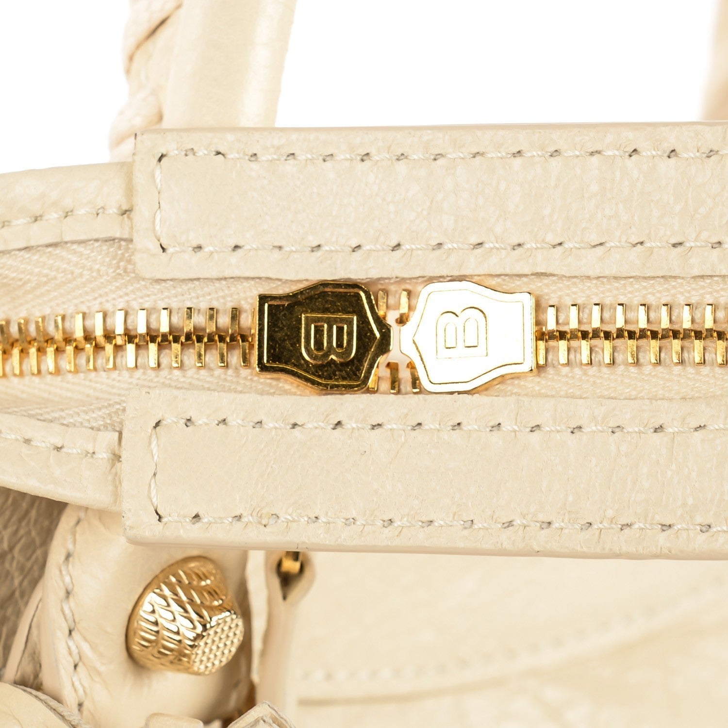 Balenciaga Agneau Giant 12 Gold Hardware City Blanc Creme Light Craie 11 of 12