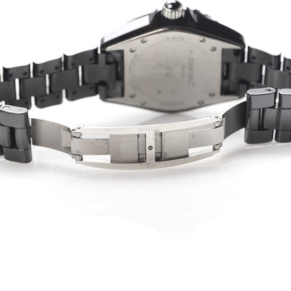 Chanel Stainless Steel Ceramic Ruby 38mm J12 Automatic Watch Black 6 of 6