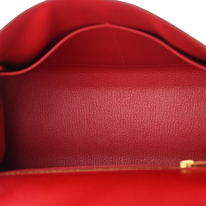 Hermes Epsom Kelly Sellier 28 Rouge Casaque 5 of 10