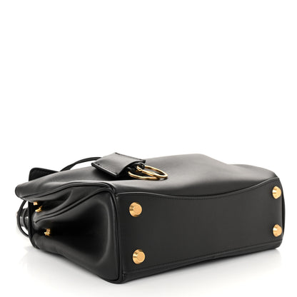 Balenciaga Natural Smooth Calfskin Small Rodeo Top Handle Handbag Black 4 of 10