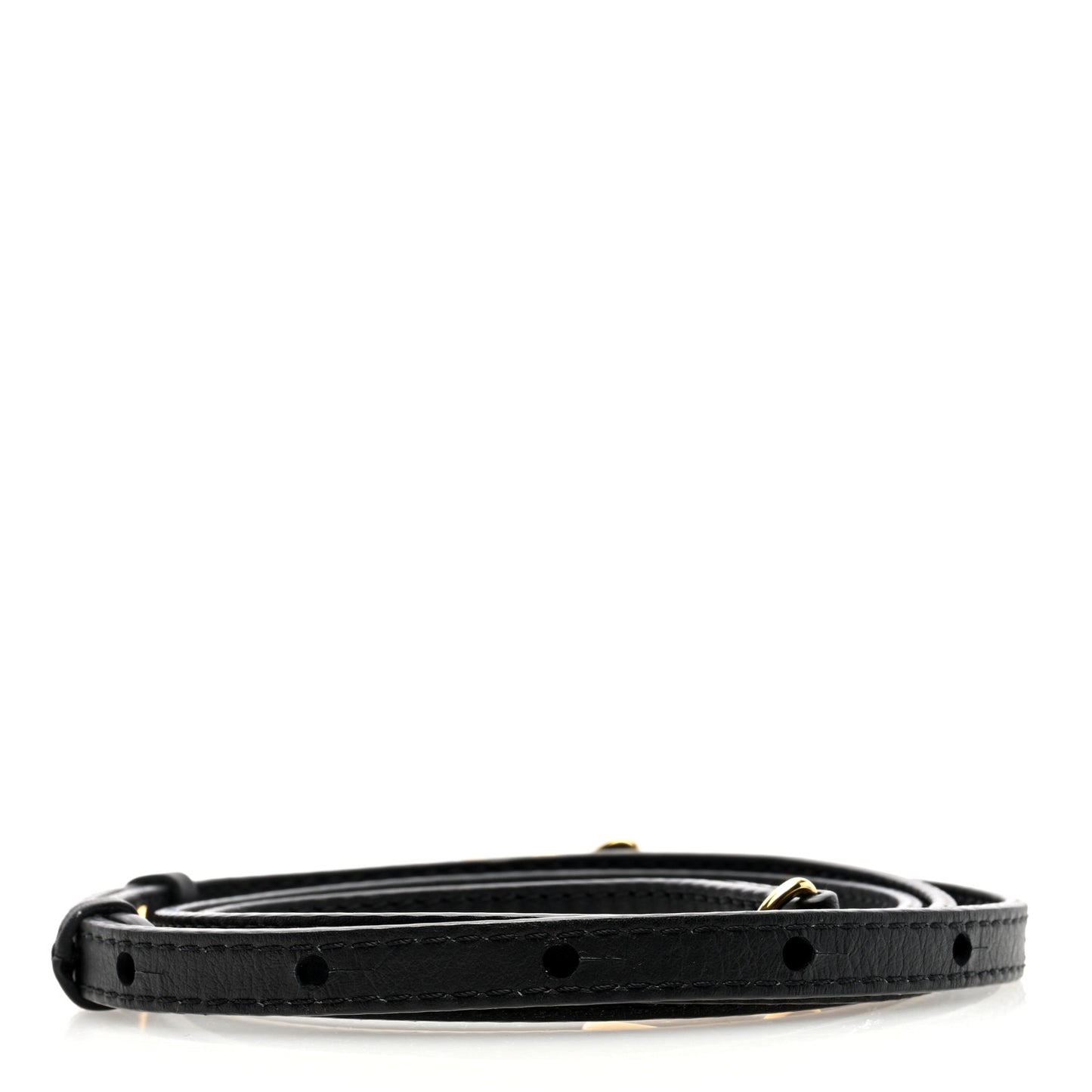 Calfskin Palm Springs Backpack Mini Strap Black