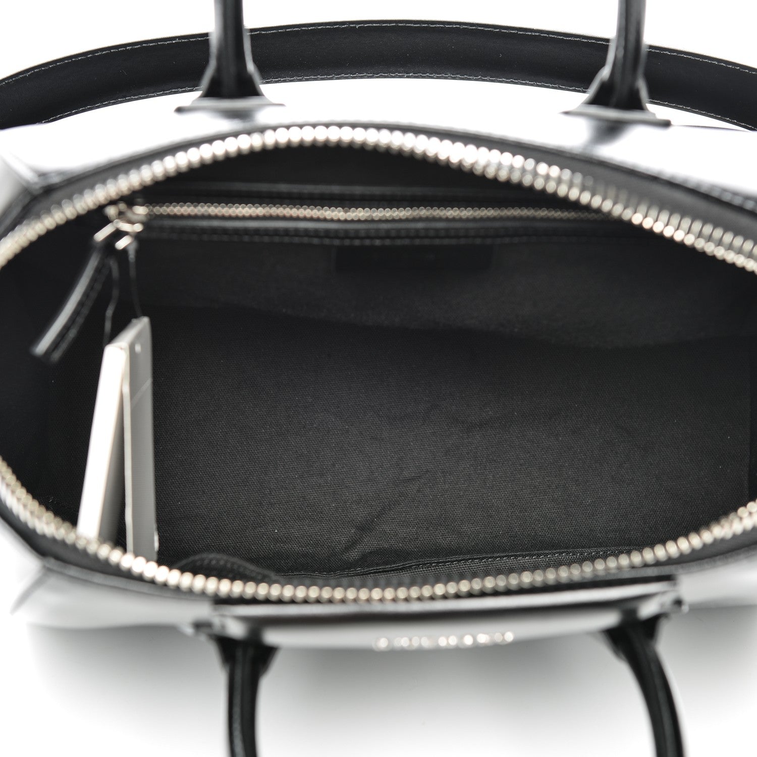 Givenchy Shiny Lord Calfskin Medium Antigona Black 5 of 7