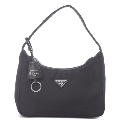 Prada Tessuto Nylon Mini Re-Edition 2000 Bag Black 1 of 10