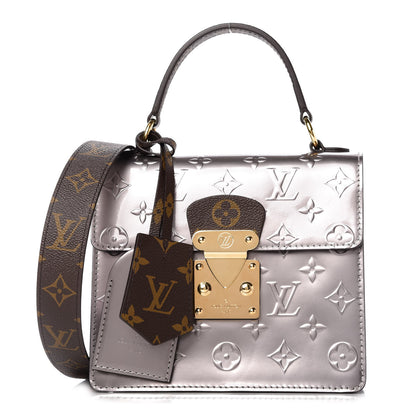 Louis Vuitton Vernis Epi Monogram Spring Street Bitume Metallise 1 of 9