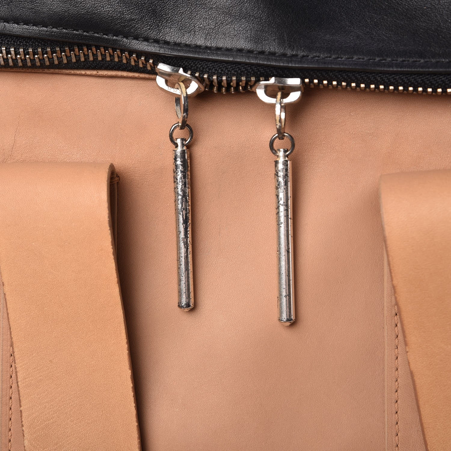 3.1 Phillip Lim 3.1 Calfskin 31 Hour Bag Black Nude 19 of 19