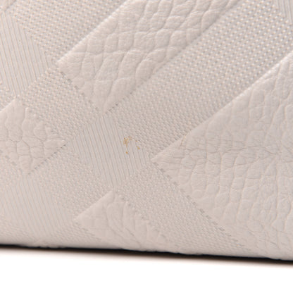 Burberry Heritage Grain Check Embossed Medium Lindburn Hobo Pale Grey 12 of 12