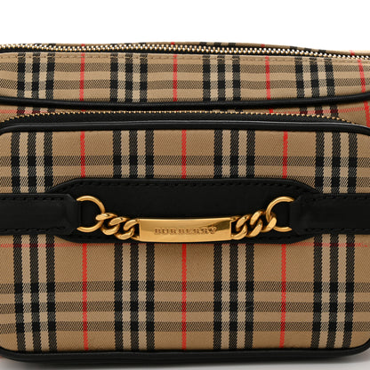 Burberry Cotton Vintage Check Large Bum Bag Archive Beige 8 of 13