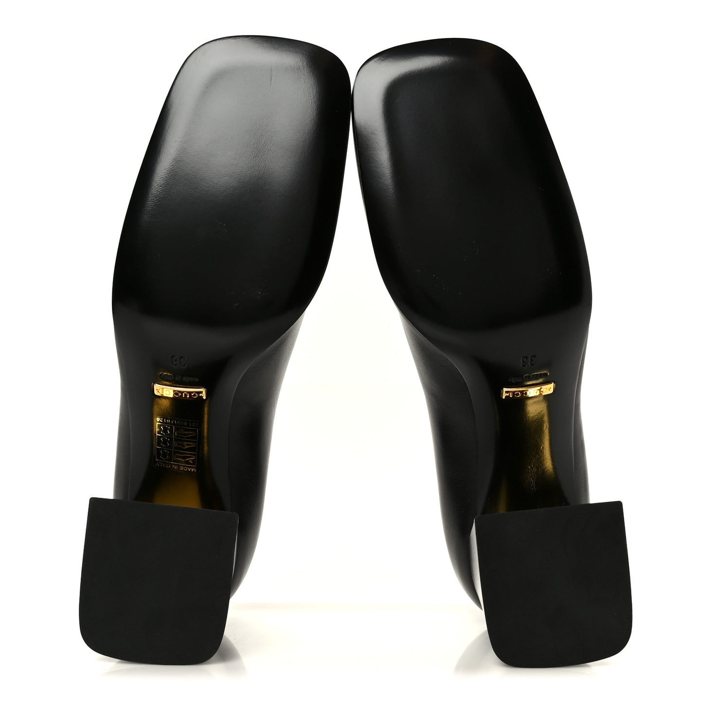 Malaga Kid Horsebit 75mm Pumps 38 Black