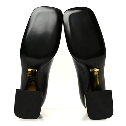 Gucci Malaga Kid Horsebit 75mm Pumps 38 Black 6 of 10
