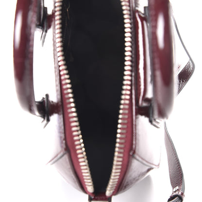Givenchy Crinkled Patent Calfskin Mini Antigona Aubergine 5 of 8