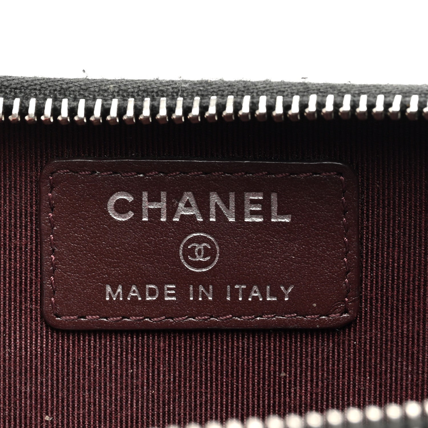 Chanel Caviar Quilted Zipped Key Holder Case Black 6 of 8