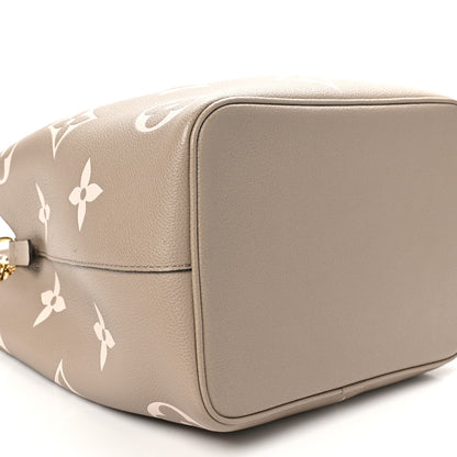 Louis Vuitton Empreinte Monogram Giant Neonoe MM Tourterelle Creme 9 of 10