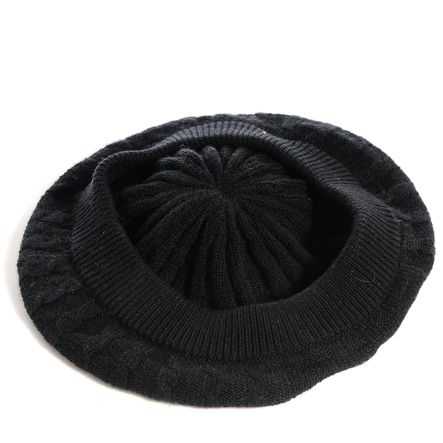 Cashmere Chain CC Beanie Black