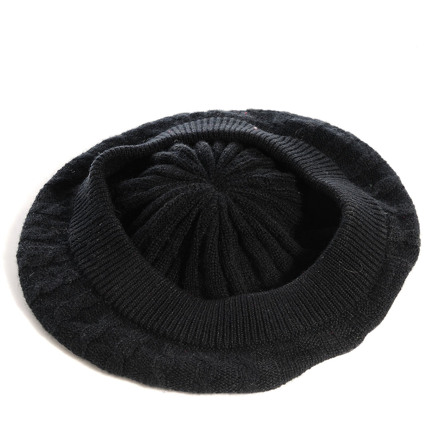 Chanel Cashmere Chain CC Beanie Black 5 of 7