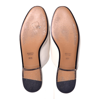 Gucci Malaga Kid Womens Princetown Slippers 36.5 Mystic White 5 of 7
