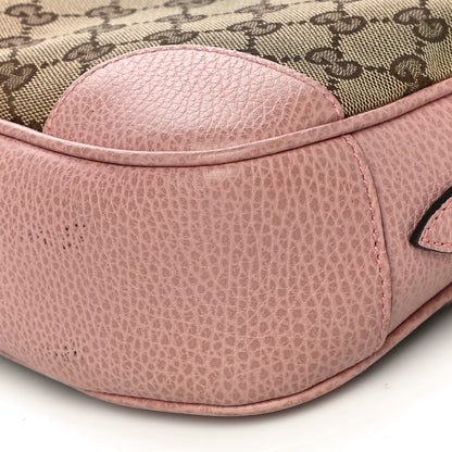 Gucci Monogram Mini Bree Messenger Bag Beige Soft Pink 13 of 18
