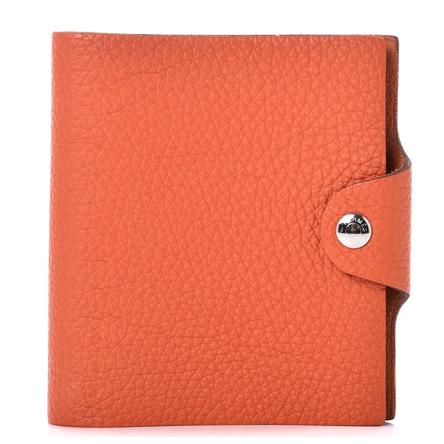 Taurillon Clemence Ulysse Mini Notebook Orange