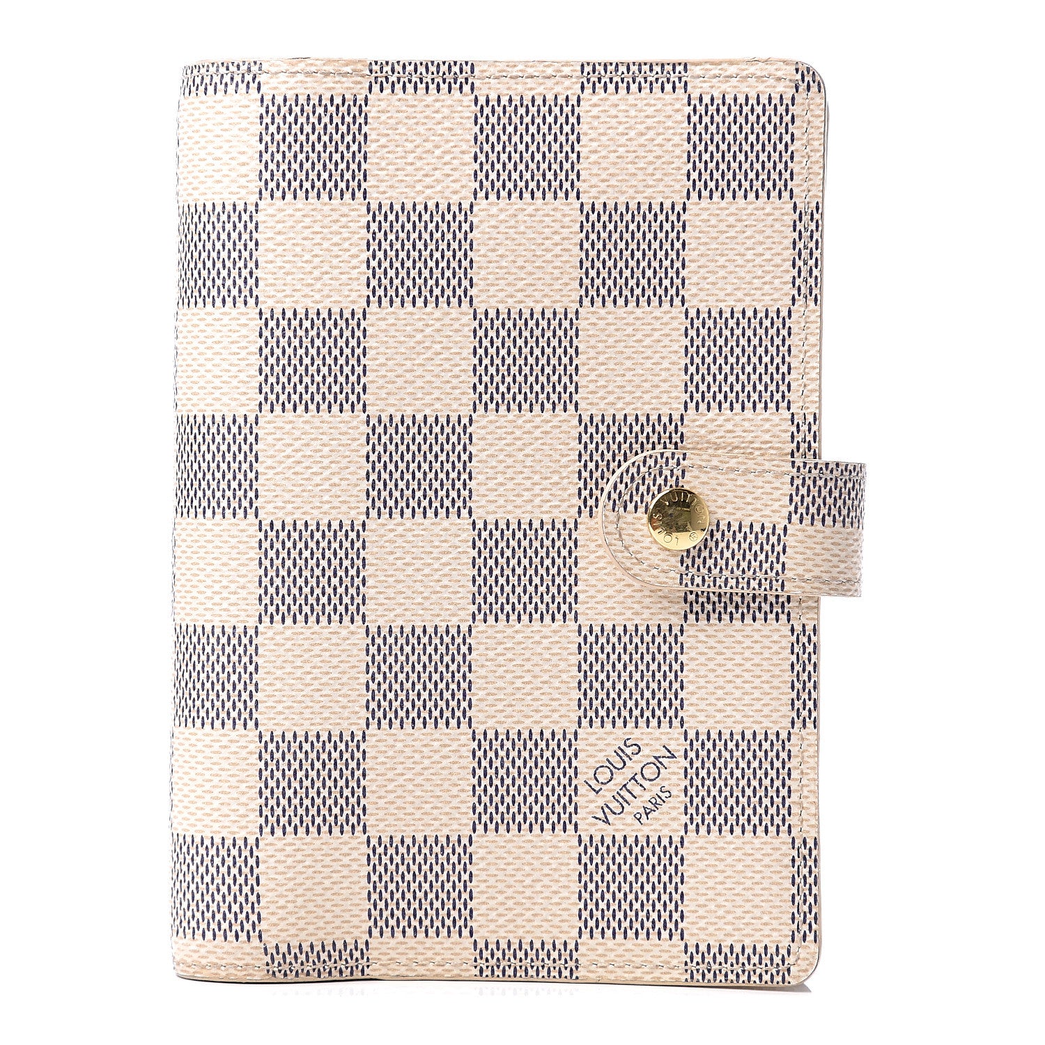 Louis Vuitton Damier Azur Small Ring Agenda Cover 1 of 5