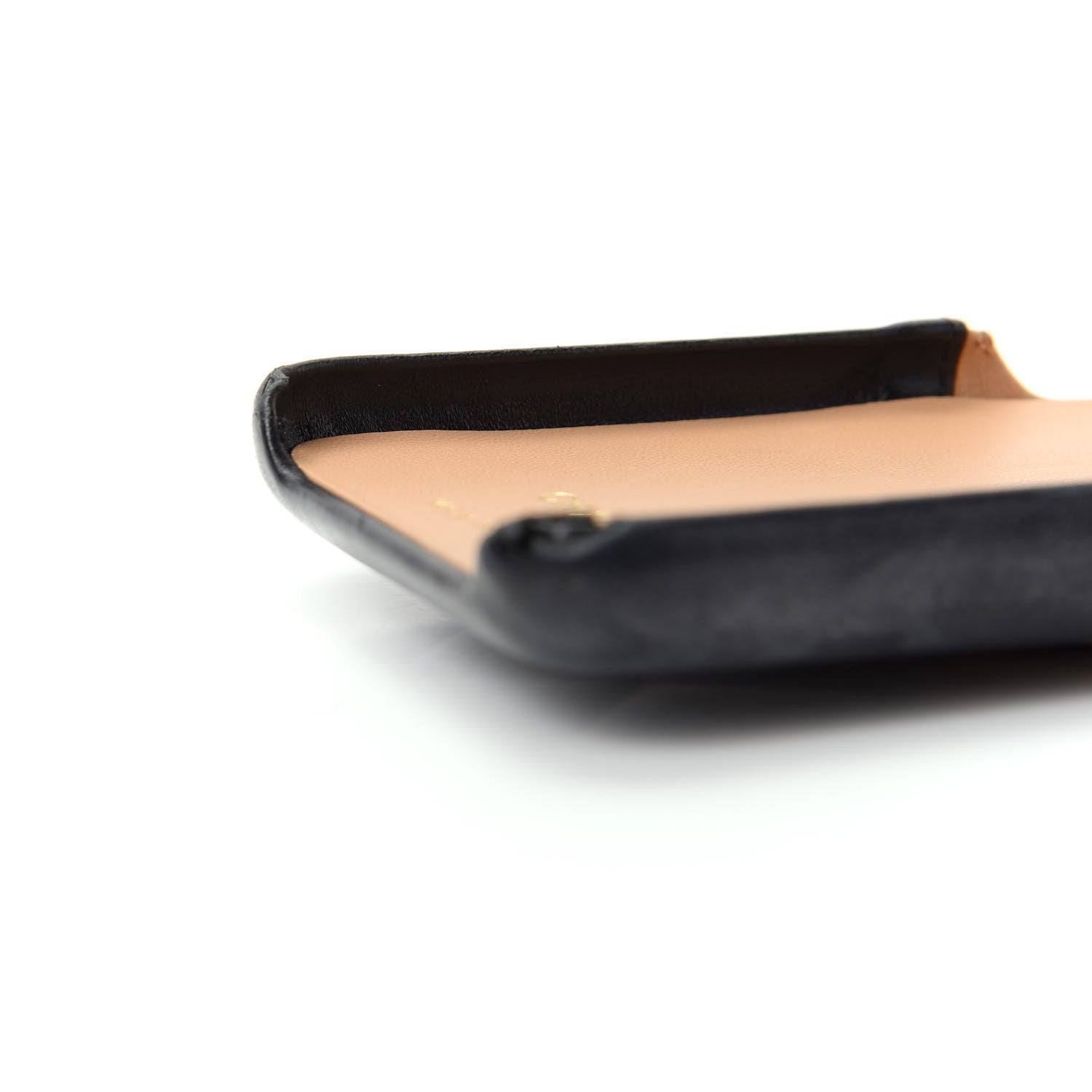 Chanel Lambskin Quilted CC iPhone XI Pro Case Beige Black 5 of 9