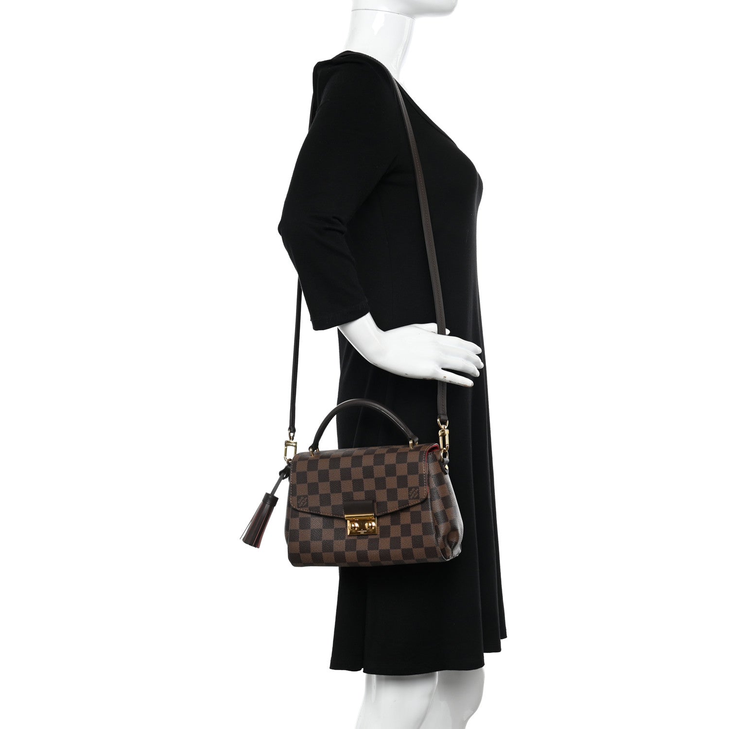 Louis Vuitton Damier Ebene Croisette 2 of 9