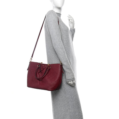 Louis Vuitton Empreinte Mazarine MM Raisin 2 of 10