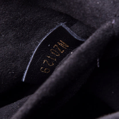 Louis Vuitton Calfskin New Wave Chain MM Black 9 of 17