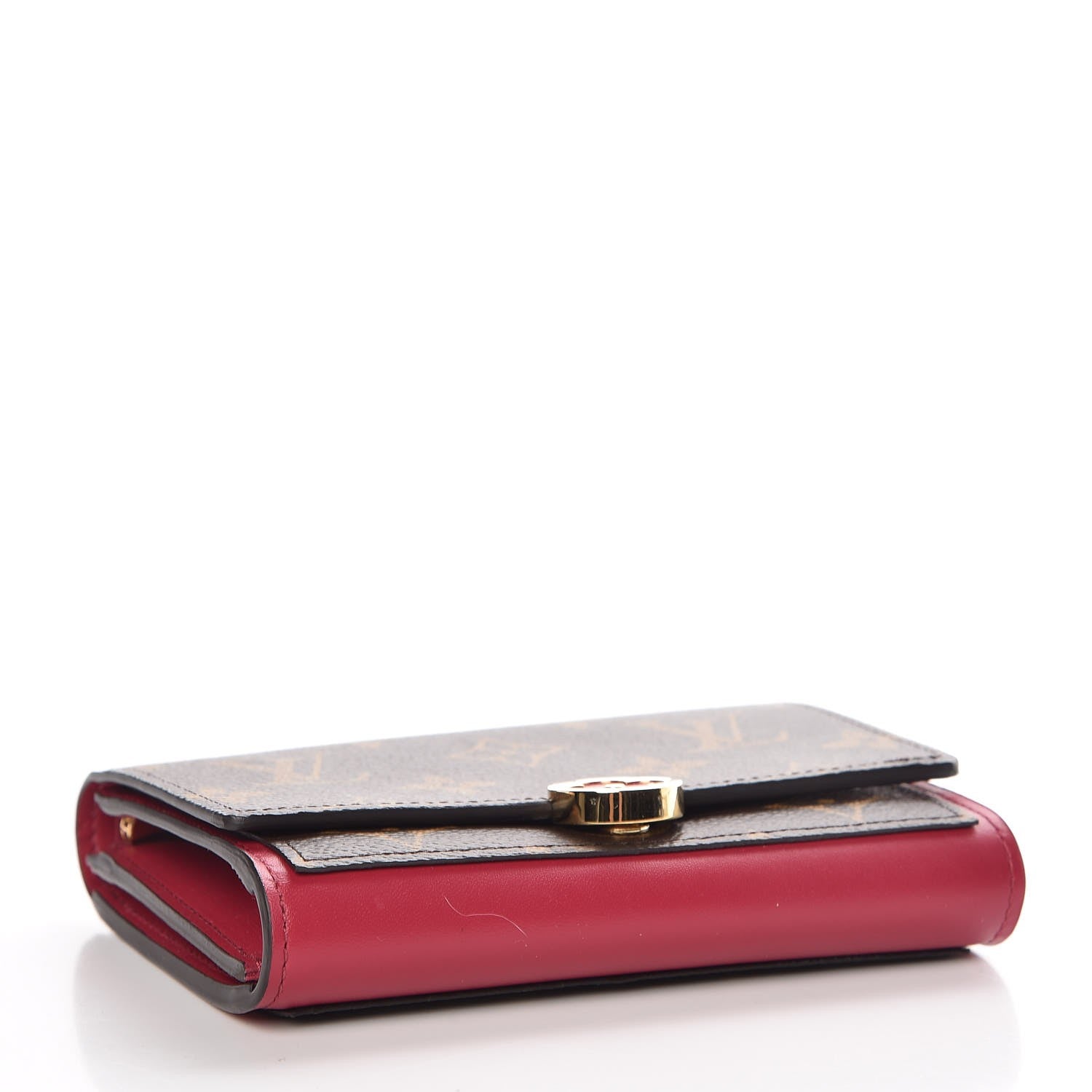 Louis Vuitton Monogram Flore Compact Wallet Fuchsia 4 of 7