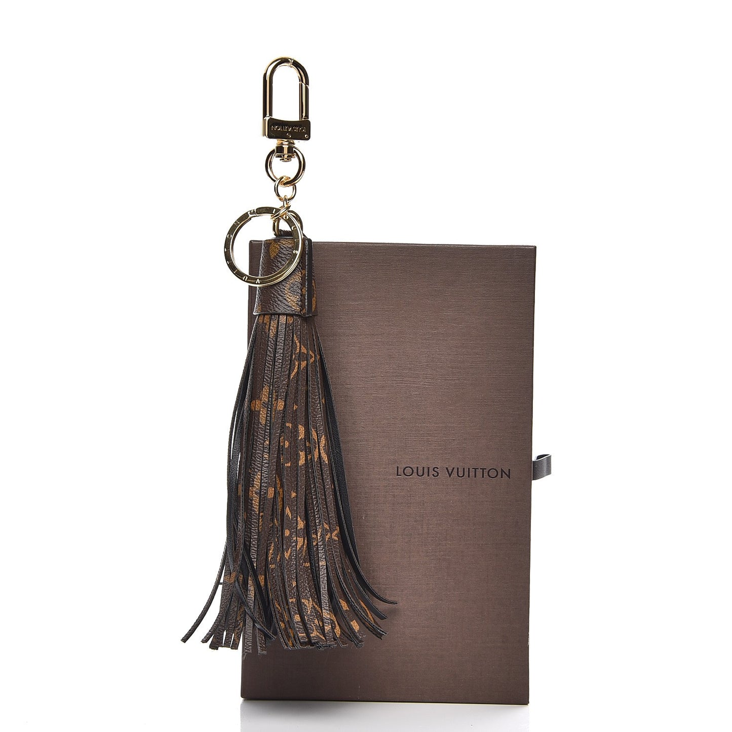 Monogram Tassel Bag Charm
