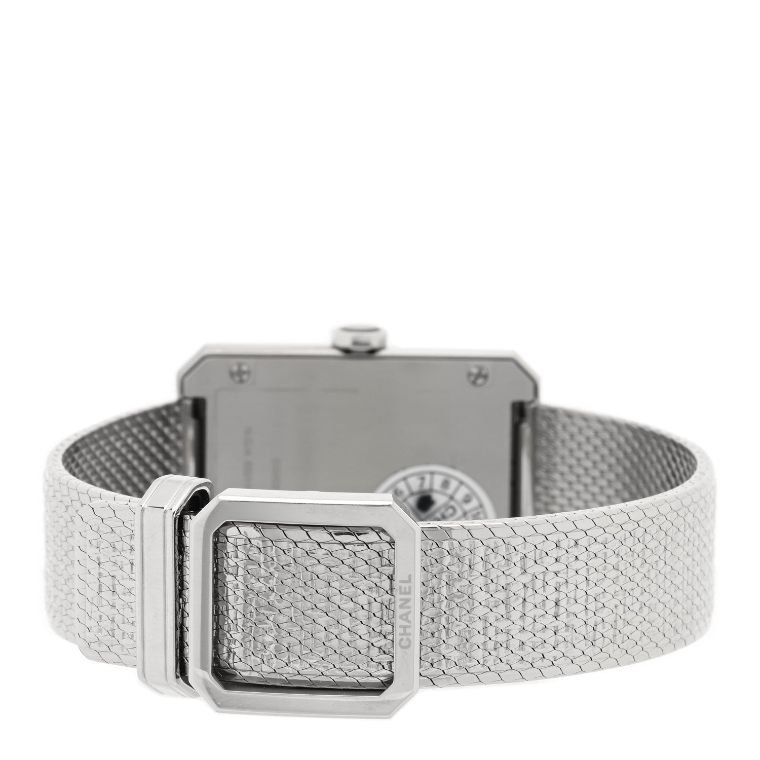 Chanel Stainless Steel 26mm Boy-friend Tweed Quartz Watch Black 3 of 4
