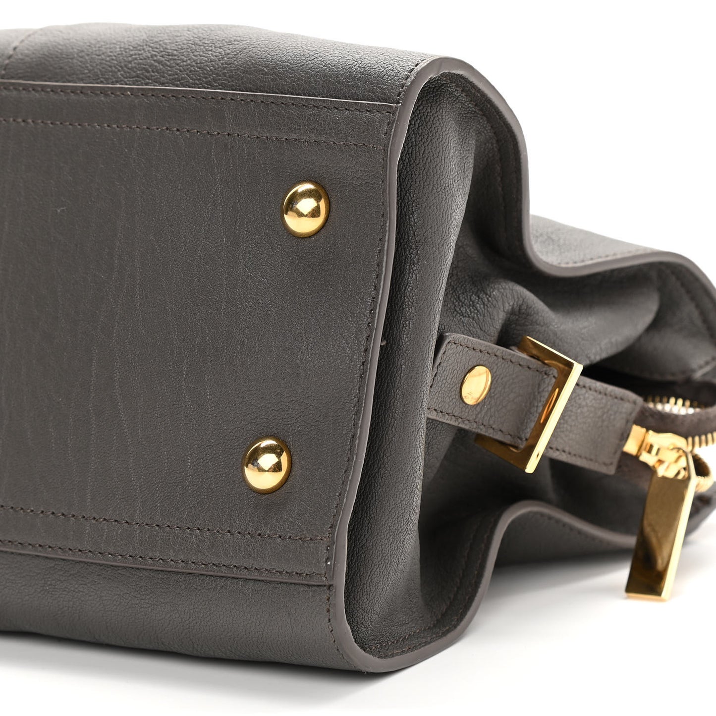 Calfskin Medium Classic Y Cabas Grey