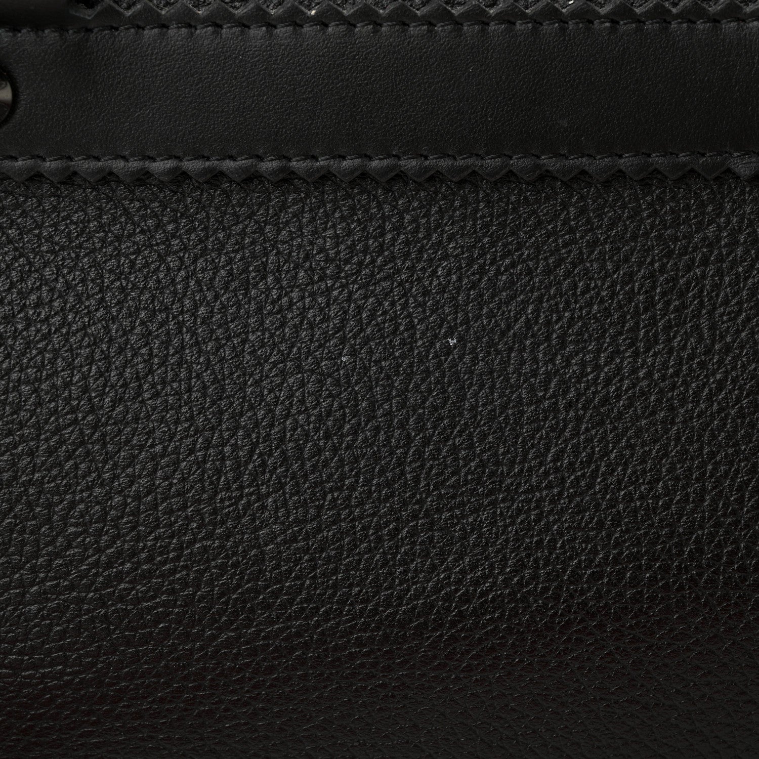 Christian Louboutin Grained Calfskin Rubber Ruisbuddy Small Duffle Black 13 of 13