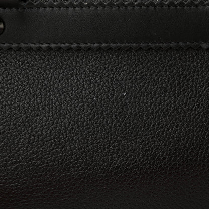 Christian Louboutin Grained Calfskin Rubber Ruisbuddy Small Duffle Black 13 of 13