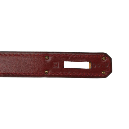 Hermes Box Kelly Retourne 32 Rouge H 7 of 14