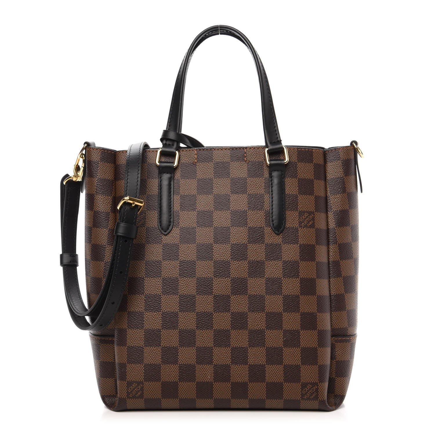 Louis Vuitton Damier Ebene Belmont PM Black 4 of 12