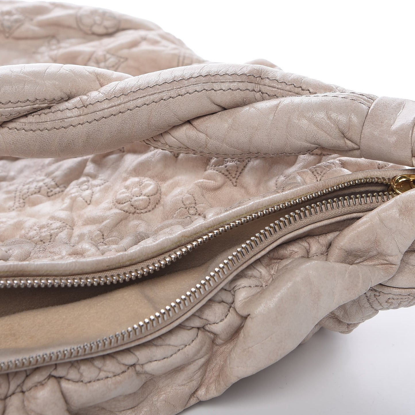 Lambskin Olympe Nimbus GM Ecru