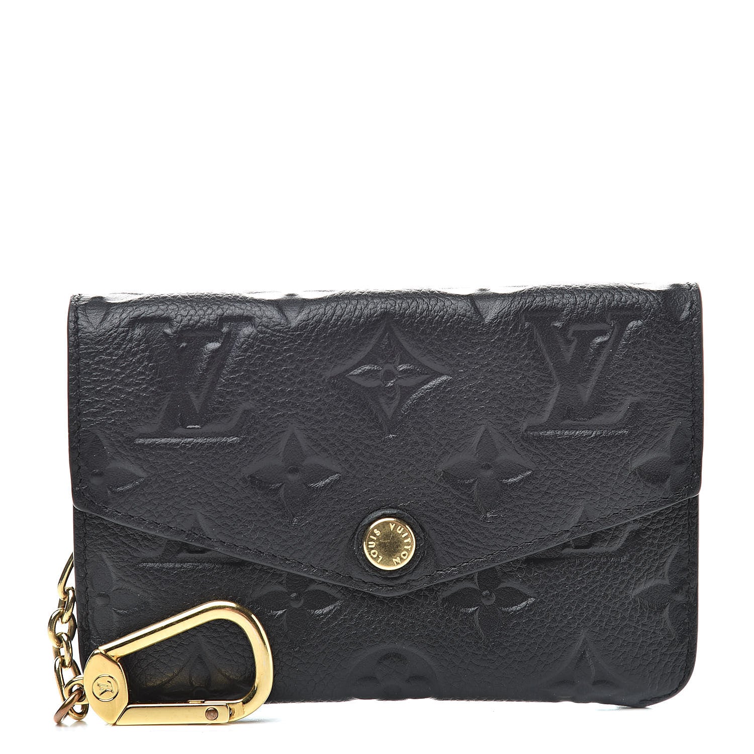 Louis Vuitton Empreinte Key Pouch Black 1 of 7