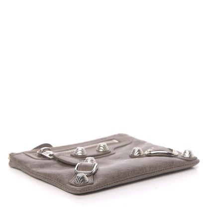 Balenciaga Agneau Giant 12 Silver Hardware M Porte-Monnaie Coin Purse Sahara 4 of 8