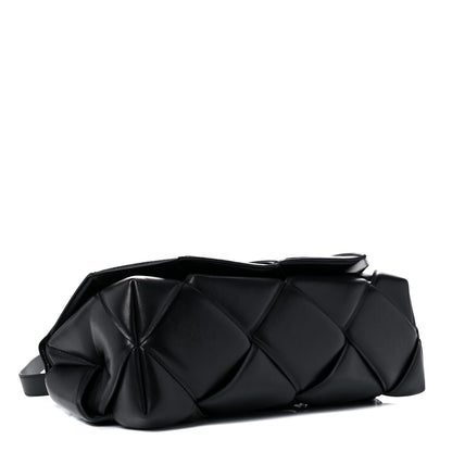 Bottega Veneta Nappa Intreccio Padded Top Handle Shoulder Bag Black 4 of 18