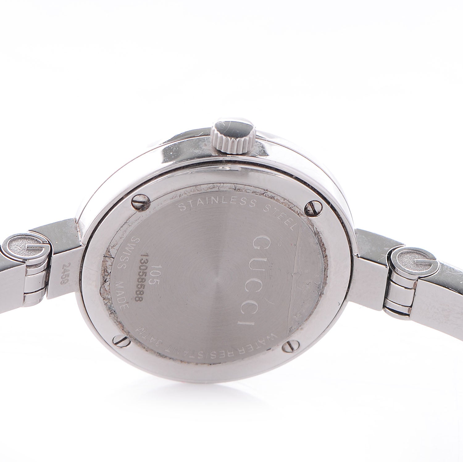 Gucci Stainless Steel 25mm 105 Series Quartz Watch 5 of 6